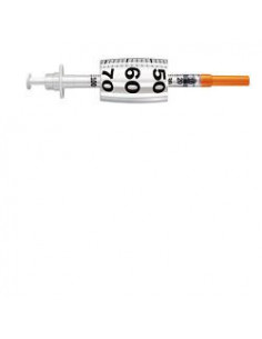 Pic siringa da insulina 1ml gauge 30x8mm 30pezzi