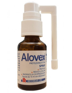 Alovex protezione attiva spray afte 15ml