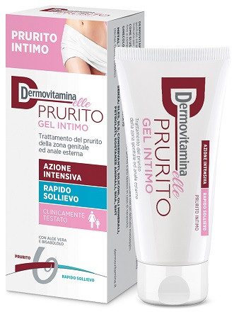 Dermovitamina elle prurito gel intimo contro il prurito della zona genitale 30ml