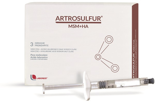 Image of Artrosulfur msm piu ha 3sir prer cod085