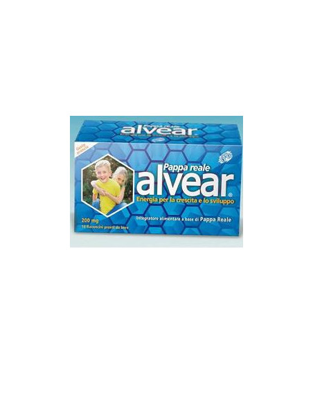 Alvear junior pappa reale 10 flaconcini