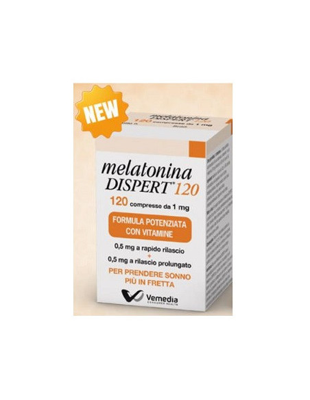 Melatonina dispert 120 compresse
