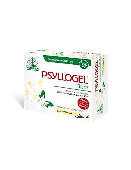 Psyllogel fibra vaniglia per favorire la regolarità intestinale 20 bustine
