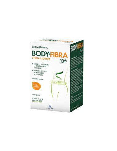 Body spring body fibra liquida piu' esotico 12 bustine 60ml