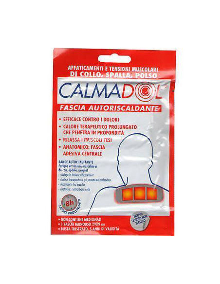 Calmadol fascia autoriscaldante dolori muscolari 1 pezzo