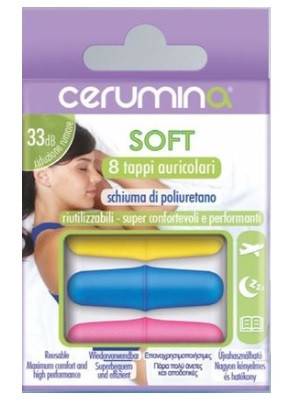 Cerumina soft 8 tappi auricolari