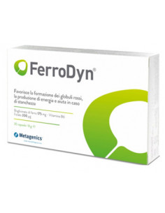 Ferrodyn hi 30 capsule - METAGENICS | Clubfarma