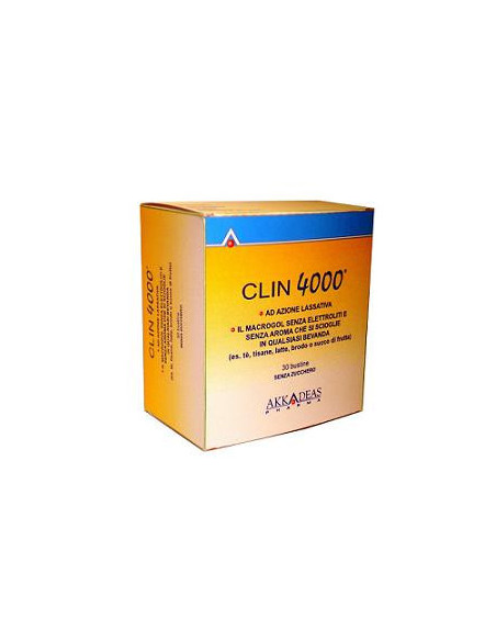 Clin 4000 lassativo 30 bustine 10g