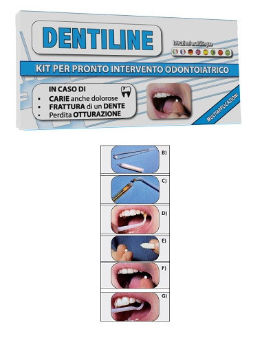 Dentiline pasta 2g piu liq 1g