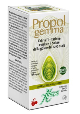 Image of Propolgemma bambini per calmare l'irritazione e ridurre il dolore della gola 45 compresse orosolubili cod085