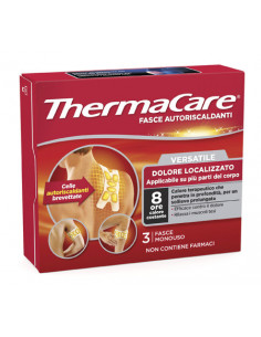 Thermacare versatile fasce autoriscaldanti dolori muscolari 3 pezzi