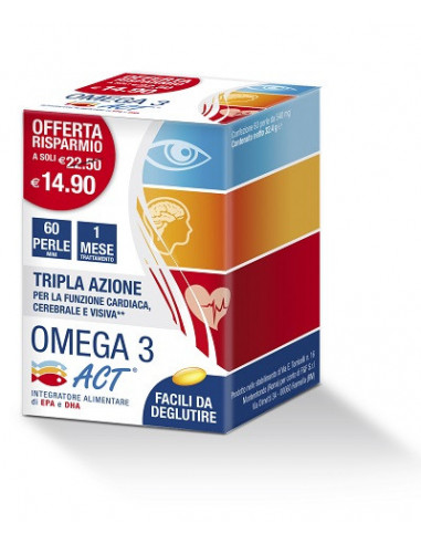 Omega 3 act 60prl 540mg