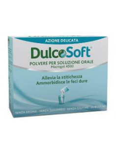 Dulcosoft polvere soluzione orale per stitichezza occasionale 20 bustine