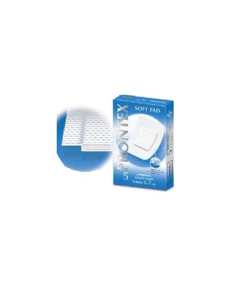 Garza prontex soft 5x7cm 5pz