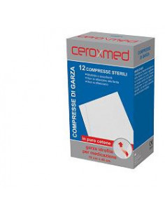 Garza ceroxmed 10x10cm 25pz