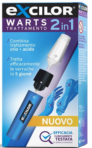 Excilor warts trattamento 2in1