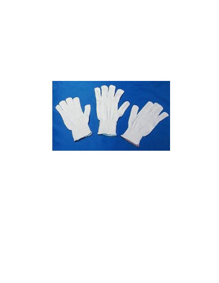 Guanto cotone bianco 9,5