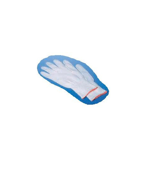 Guanto cotone bianco 8 busta