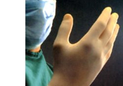 Guanto chir latt ster 8,5