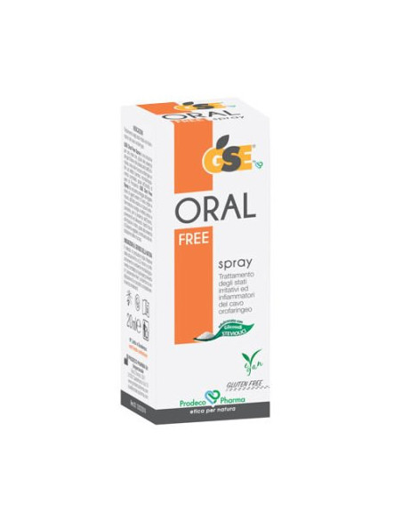 Gse oral free spray trattamento cavo orale 20ml