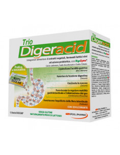 Trio digeracid 12 bustine - POOL PHARMA | Clubfarma