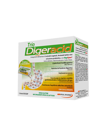 Trio digeracid 12 bustine