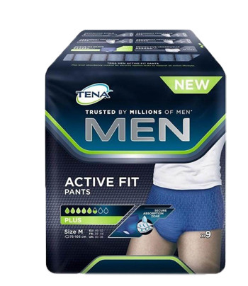 Tena men pants active fit m 9p
