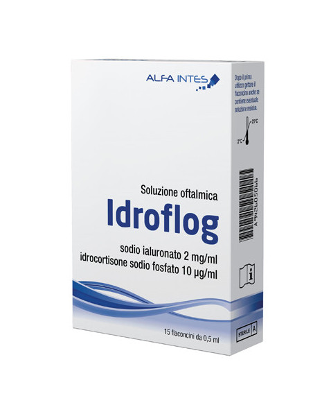 Idroflog sol oftal 15fl monod