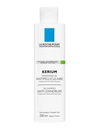 La roche-posay kerium shampoo antiforfora capelli grassi 200ml