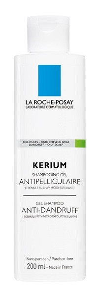 La roche-posay kerium shampoo antiforfora capelli grassi 200ml