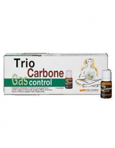 Triocarbone gas control 7 flaconcini 10