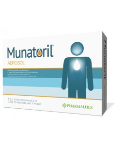 Pharmaluce munatoril aerosol 15fiale 2ml