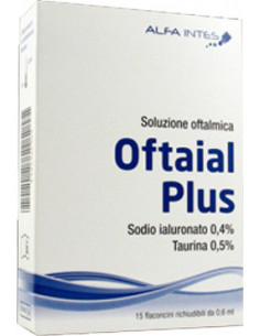 Oftaial plus sol oftal 15 flaconcini