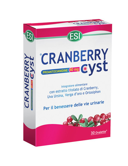 Cranberry cyst 30 ovalette