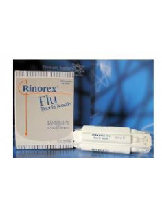 Rinorex flu doccia nasale 10 flaconcini