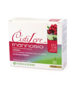 Cistileve mannosio 12bust