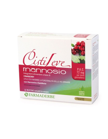 Cistileve mannosio 12bust