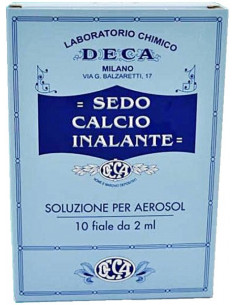 Sedo calcio inalante 10f 2ml