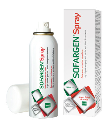 Sofargen spray medicazione polvere 10g