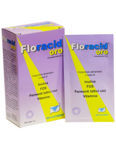 Floracid orosolubile 10 bustine