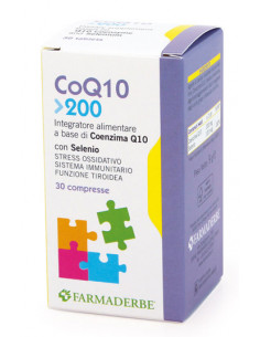 Coq10 200 30 compresse - FARMADERBE | Clubfarma