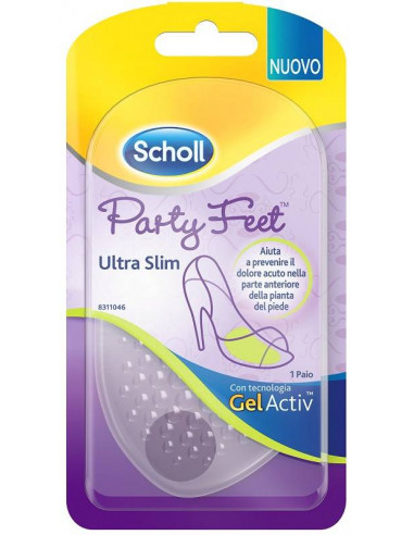 Scholl party feet cuscinetti in gel