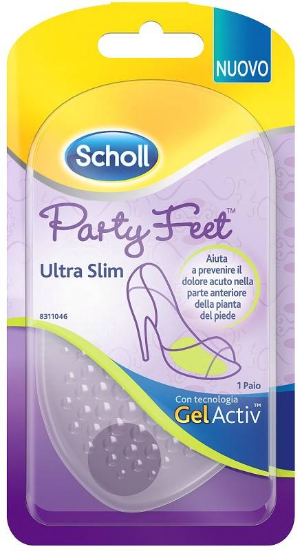 Scholl party feet cuscinetti in gel
