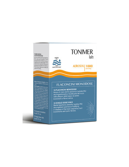 Tonimer lab aerosol 18 flaconcini monodose