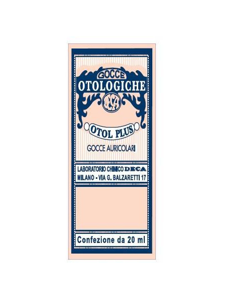 Otol plus gocce auric 20ml