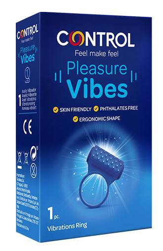 Control pleasure vibes anello vibrante 1pz