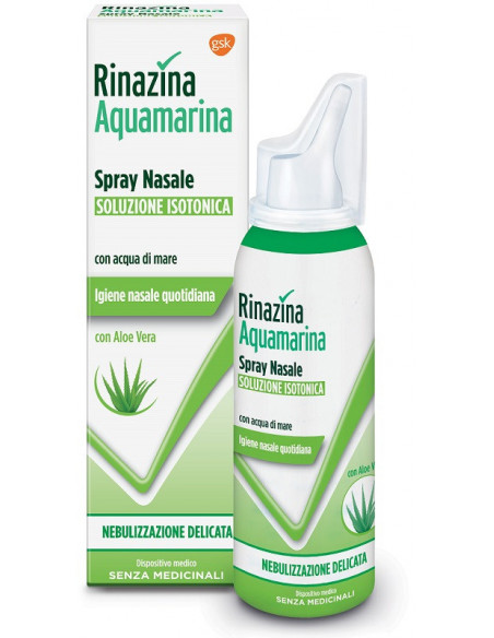 Spray nasale rinazina aquamarina aloe vera