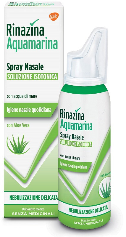 Spray nasale rinazina aquamarina aloe vera