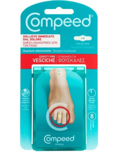 Compeed vesciche dita pied 8pz