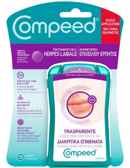 Compeed herpes labiale 15pz